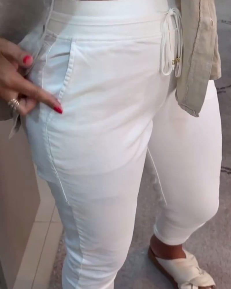 Pantaloni alla Caviglia Nora