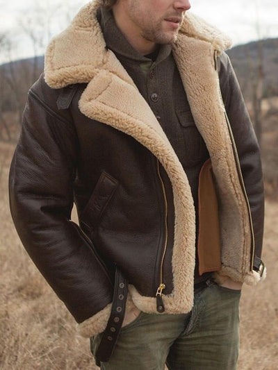 Fletcher™ | Giacca in pelle di agnello premium