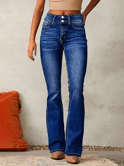 Jeans Flare a Vita Alta Ivana