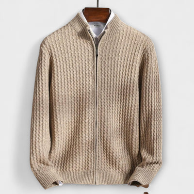 Belmont™ – Maglione con Zip in Lana Merino