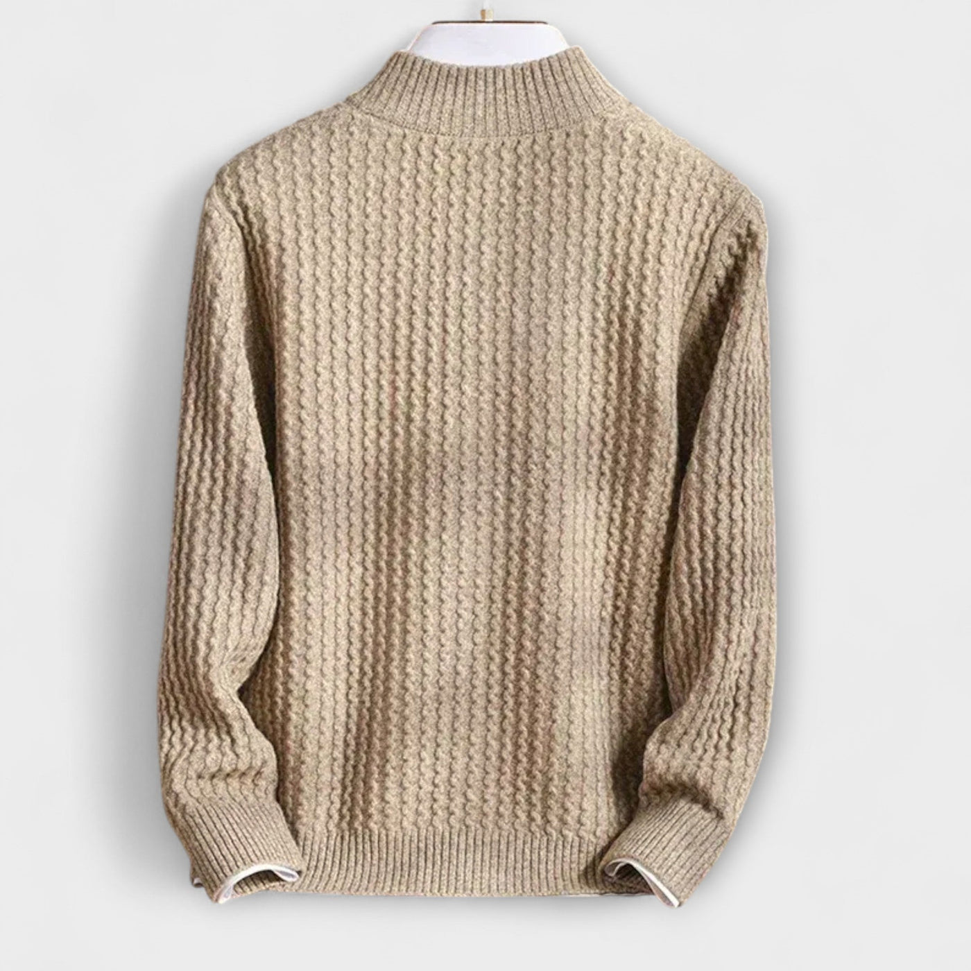 Belmont™ – Maglione con Zip in Lana Merino