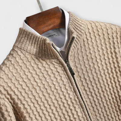 Belmont™ – Maglione con Zip in Lana Merino