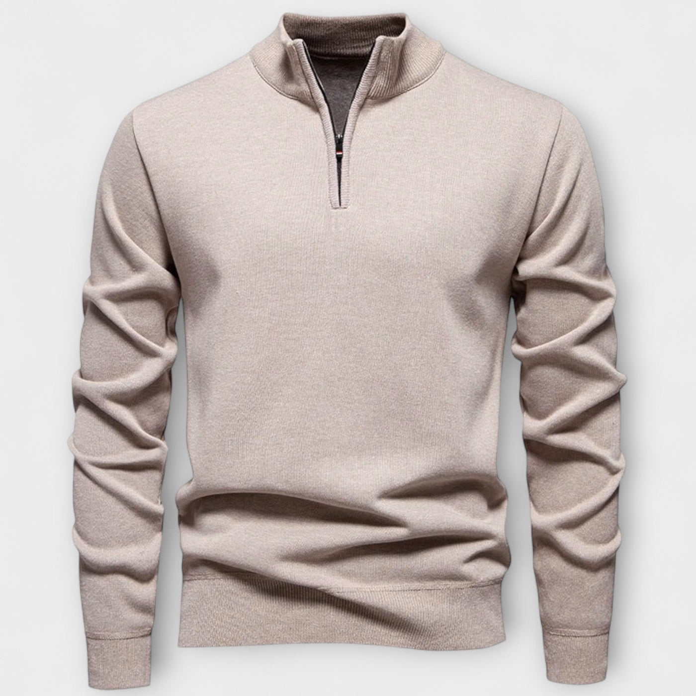 Brompton™ – Maglione a Mezzo Zip Raffinato