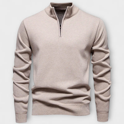 Brompton™ – Maglione a Mezzo Zip Raffinato