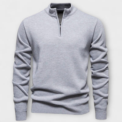 Brompton™ – Maglione a Mezzo Zip Raffinato