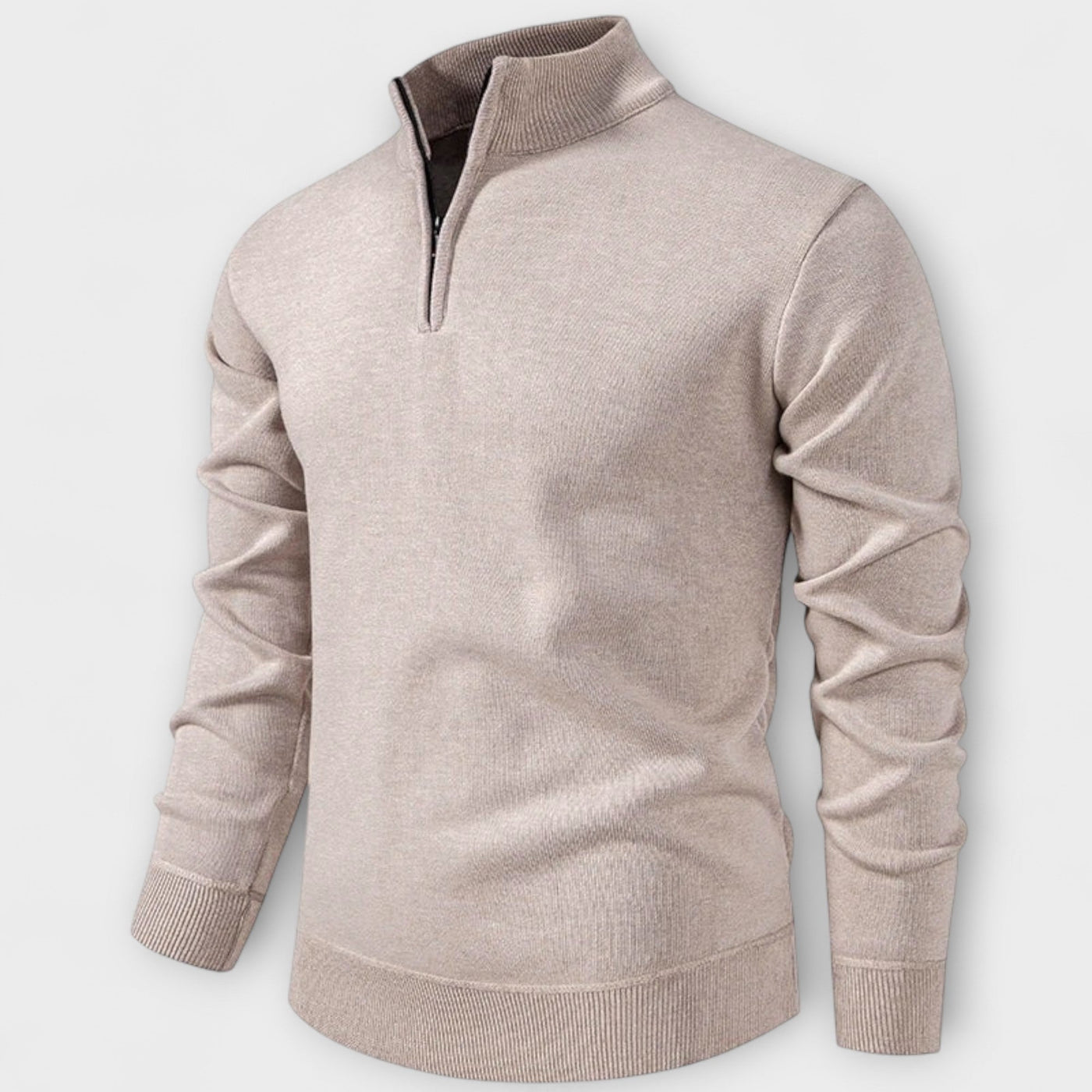 Brompton™ – Maglione a Mezzo Zip Raffinato