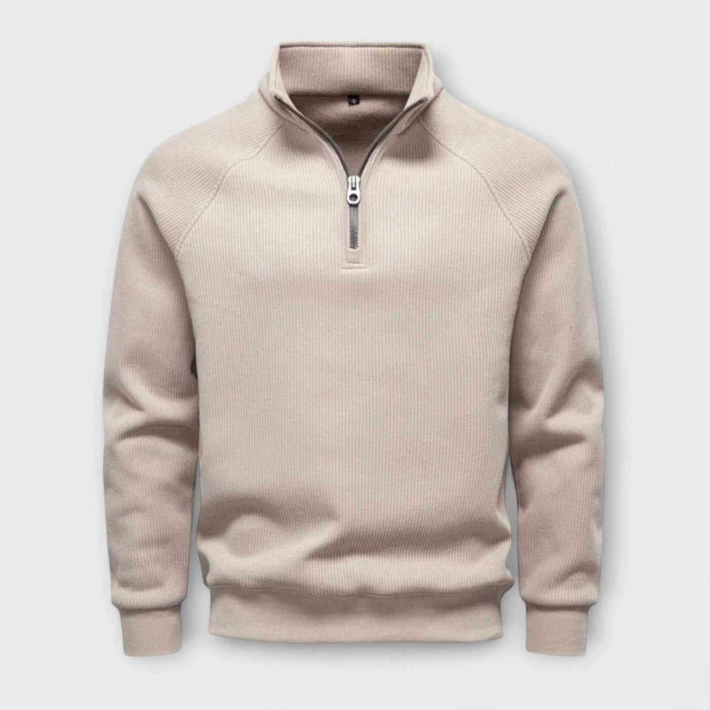 Édouard | Maglione con zip foderato in pile – calore, stile e fiducia per l'inverno