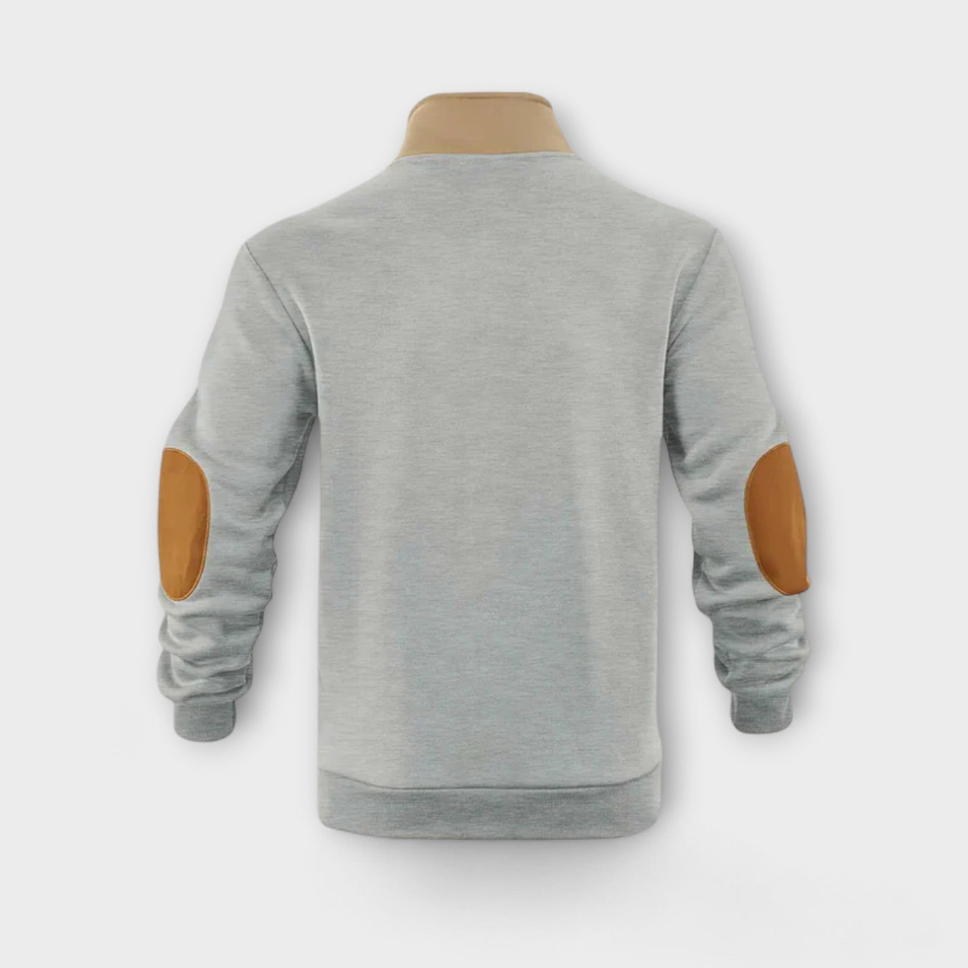 Lucien | Pullover con zip e colletto alto – calore, stile e autenticità