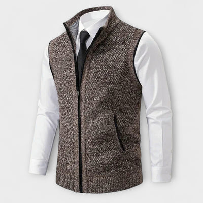 Milton™ – Gilet con Zip a Maglia