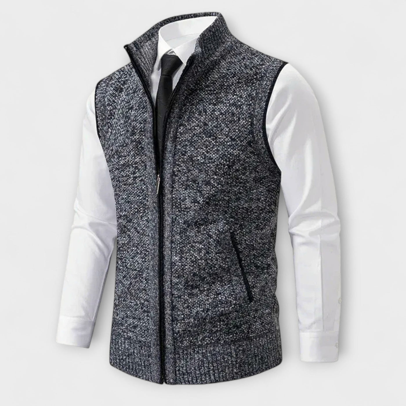 Milton™ – Gilet con Zip a Maglia