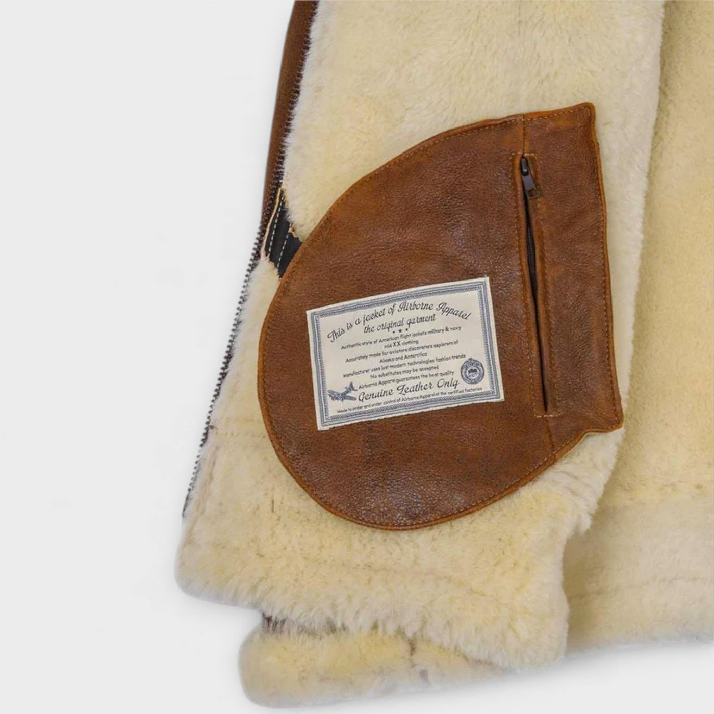 Aron™ | Giacca Bomber con Cappuccio in Pelliccia