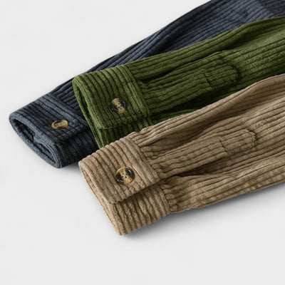 Camicia in velluto a coste