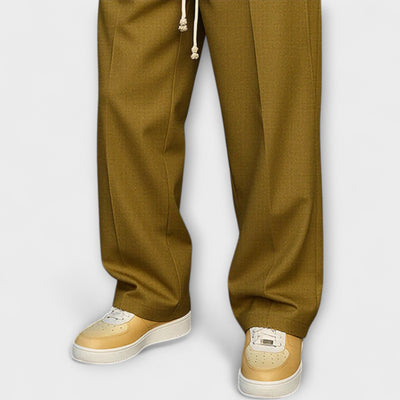 Pantaloni eleganti con coulisse in stile urbano