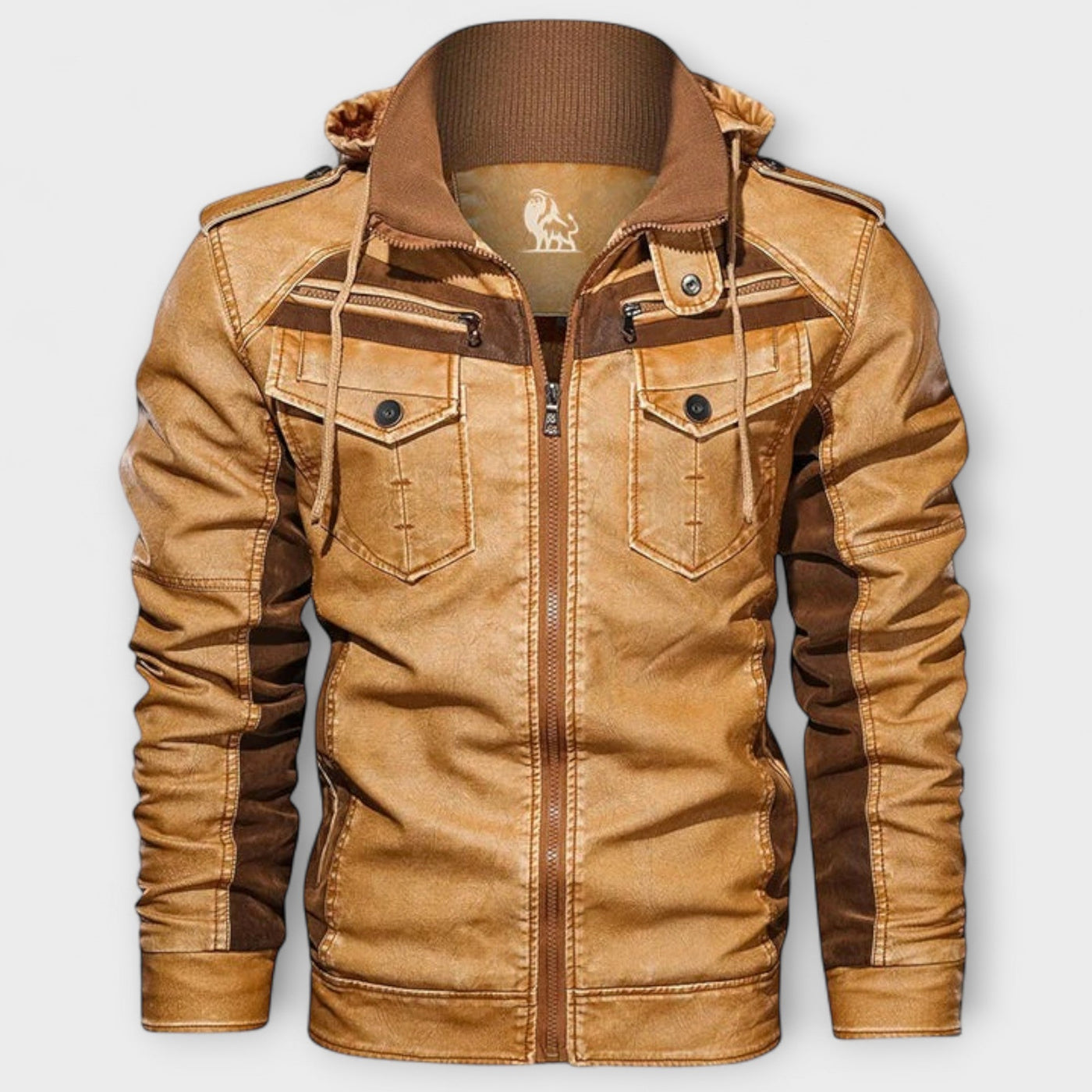 Giacca in Pelle Titan