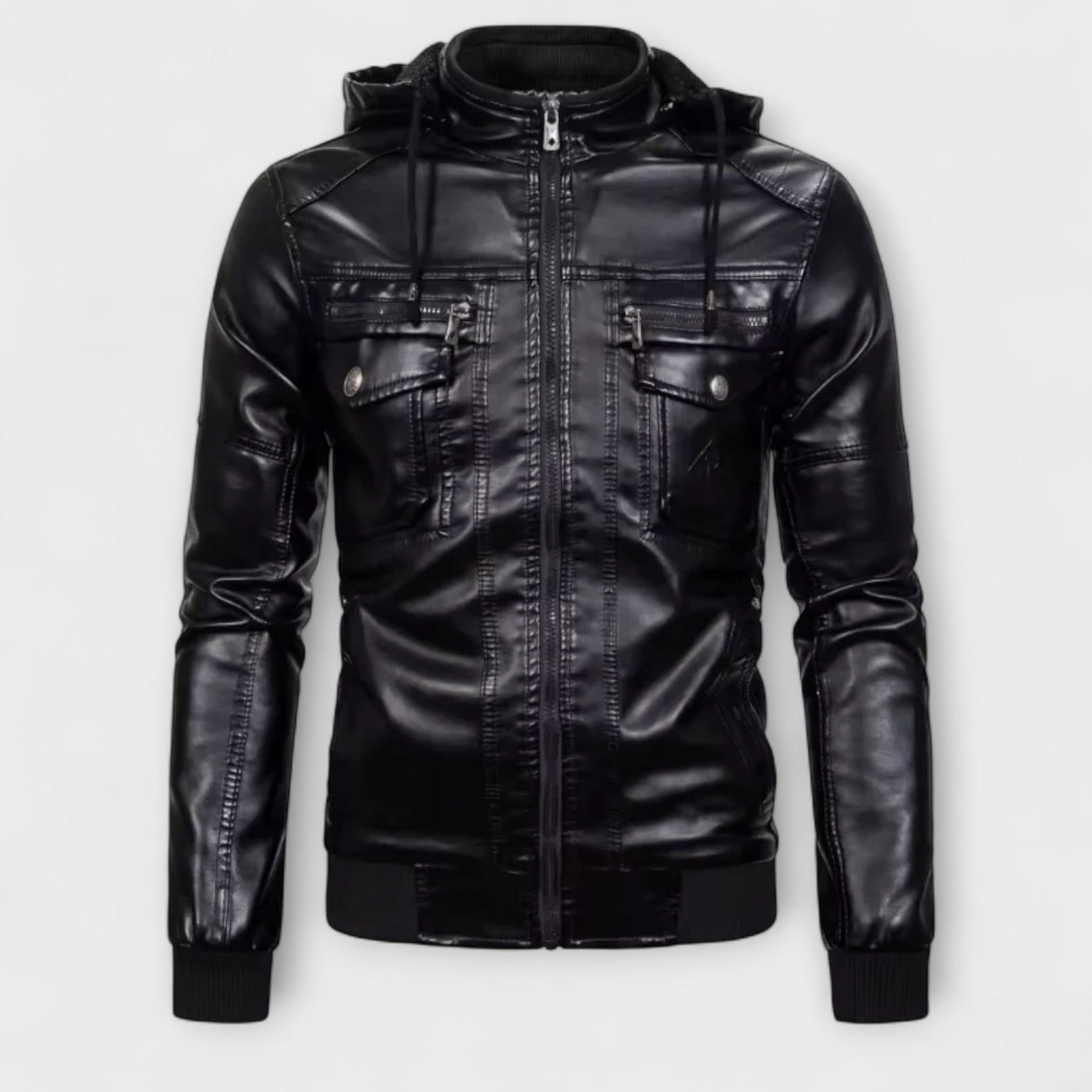 Giacca in Pelle di Lusso