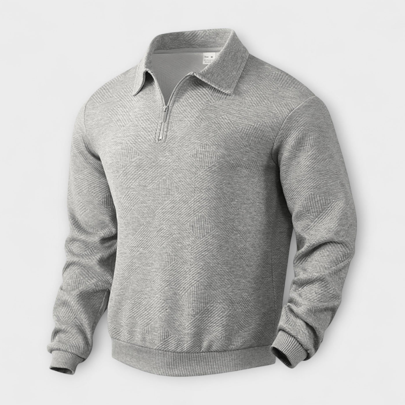 Bernard | Polo con zip casual – eleganza e comfort quotidiano