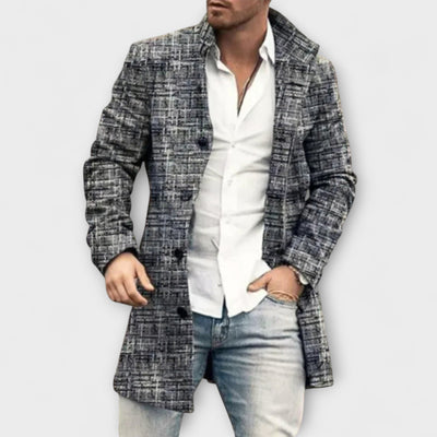 Elegante mantello da uomo