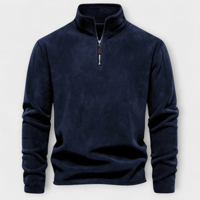 Marc | Felpa invernale con zip – calore, eleganza e comfort quotidiano