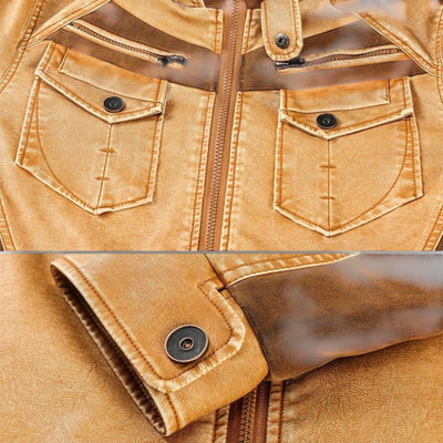 Giacca in Pelle Titan