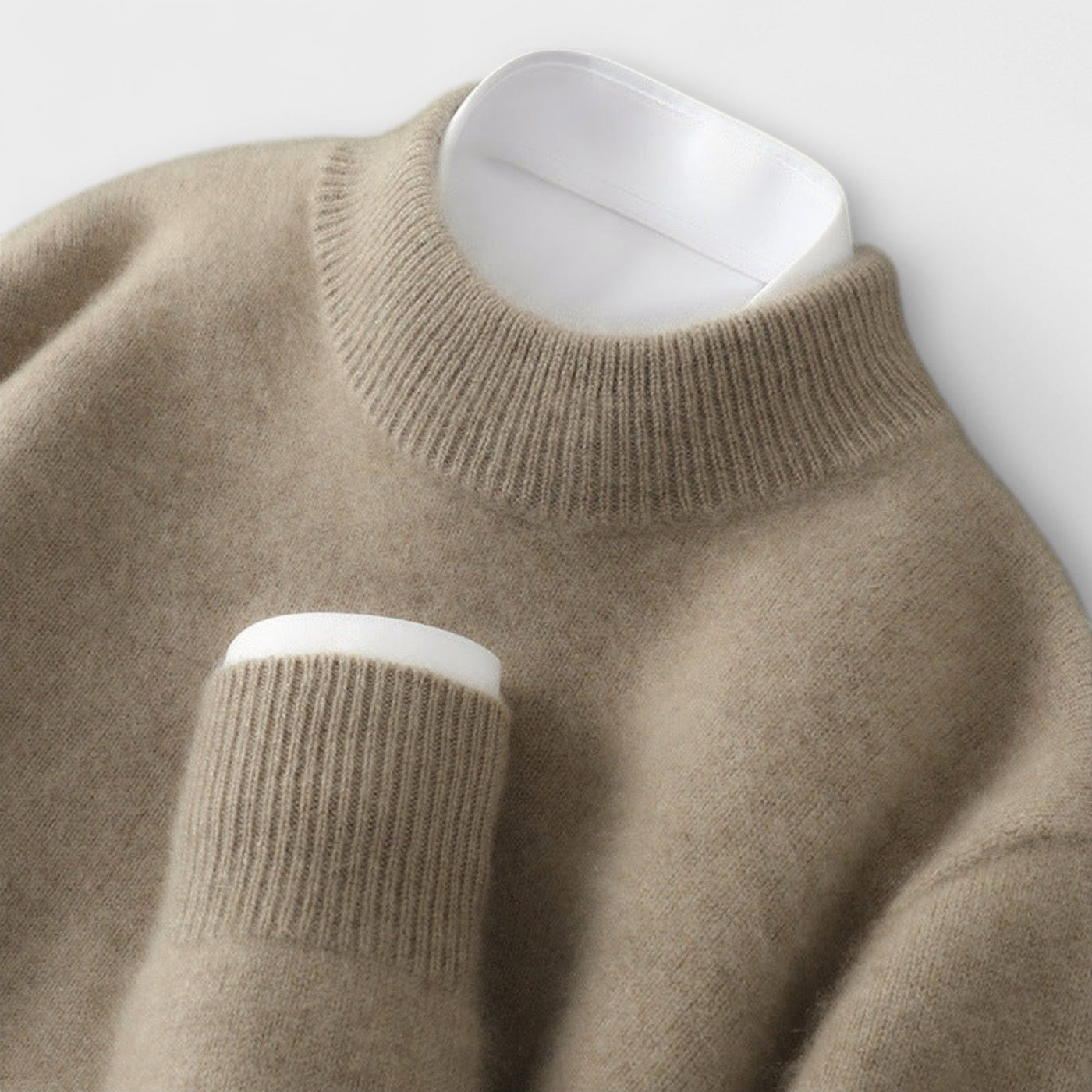Pull in Cashmere con Collo Alto