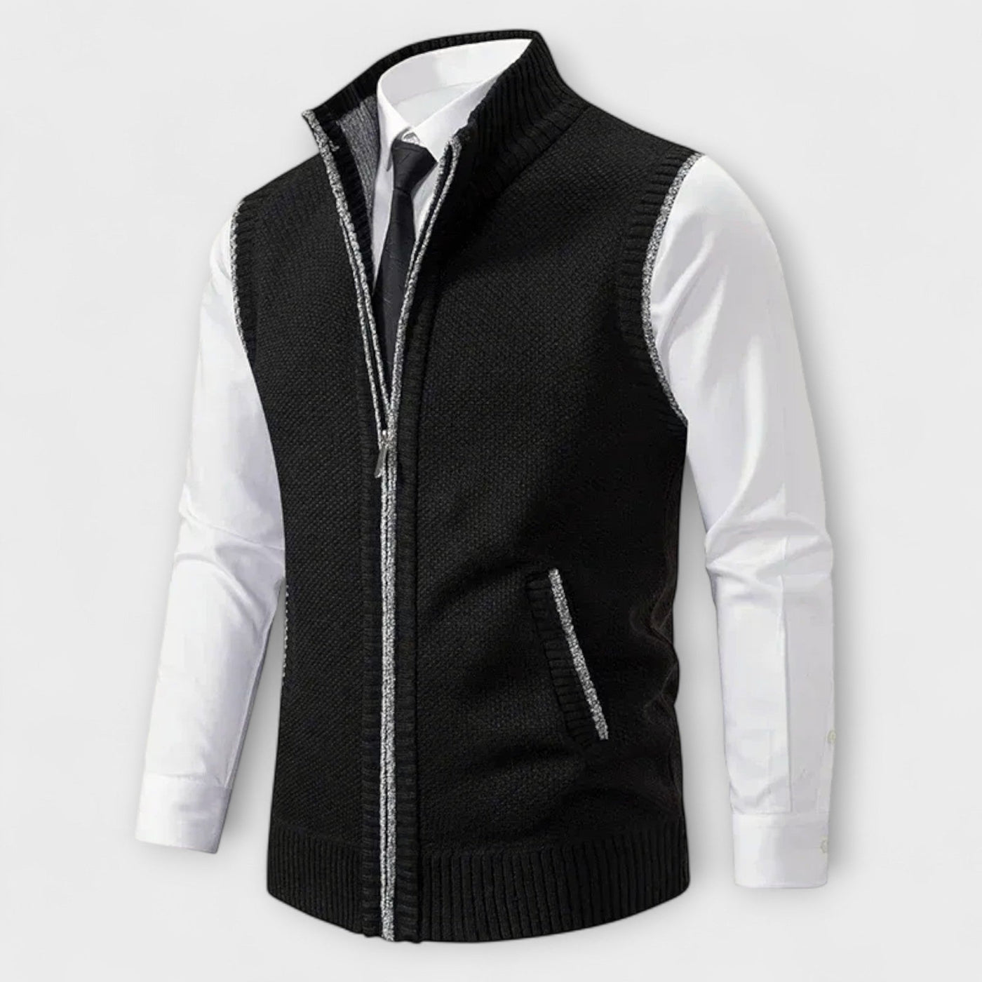 Milton™ – Gilet con Zip a Maglia