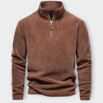 Marc | Felpa invernale con zip – calore, eleganza e comfort quotidiano