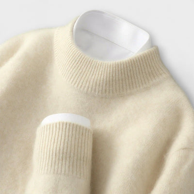 Pull in Cashmere con Collo Alto