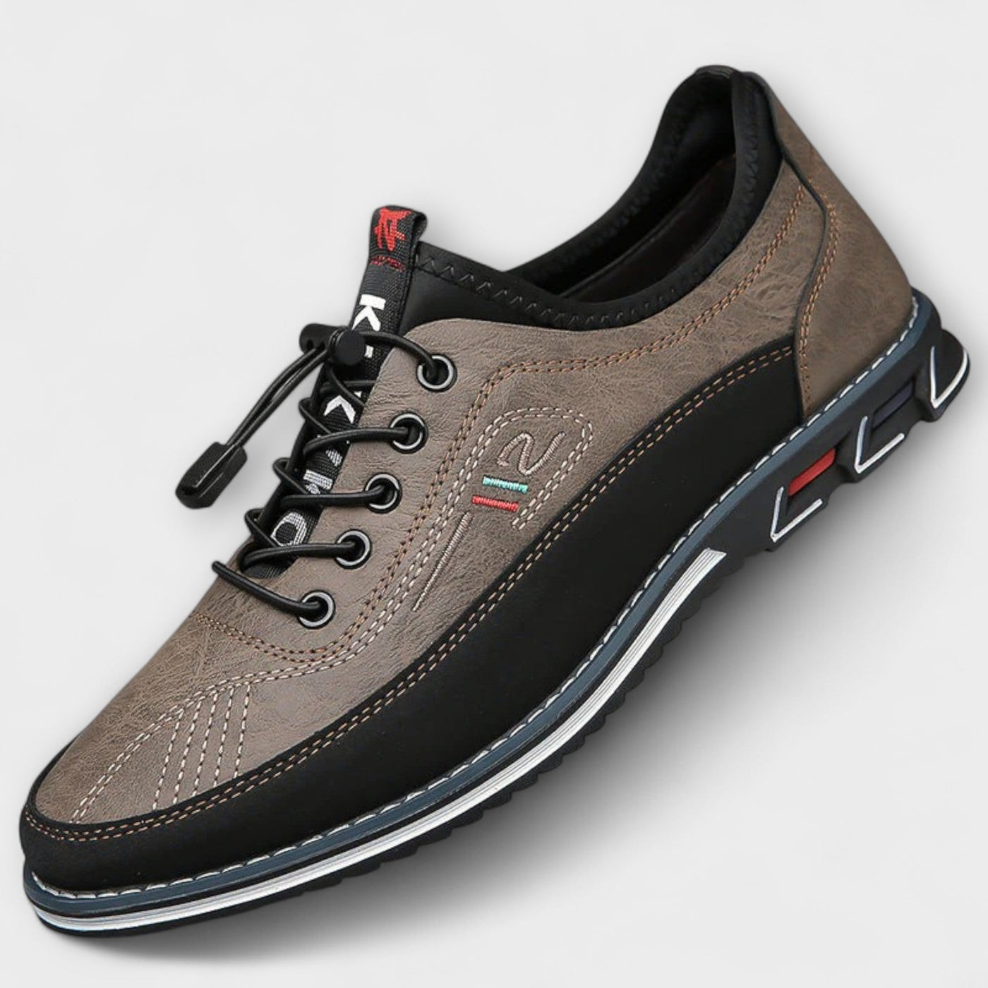 Scarpe Oxford in pelle lavorata