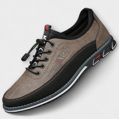 Scarpe Oxford in pelle lavorata