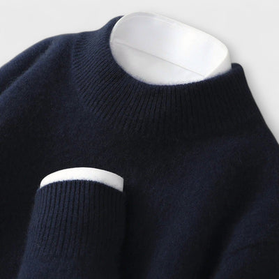 Pull in Cashmere con Collo Alto