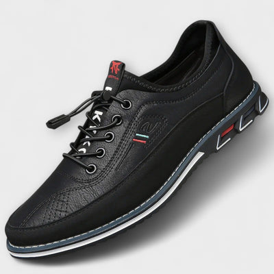 Scarpe Oxford in pelle lavorata