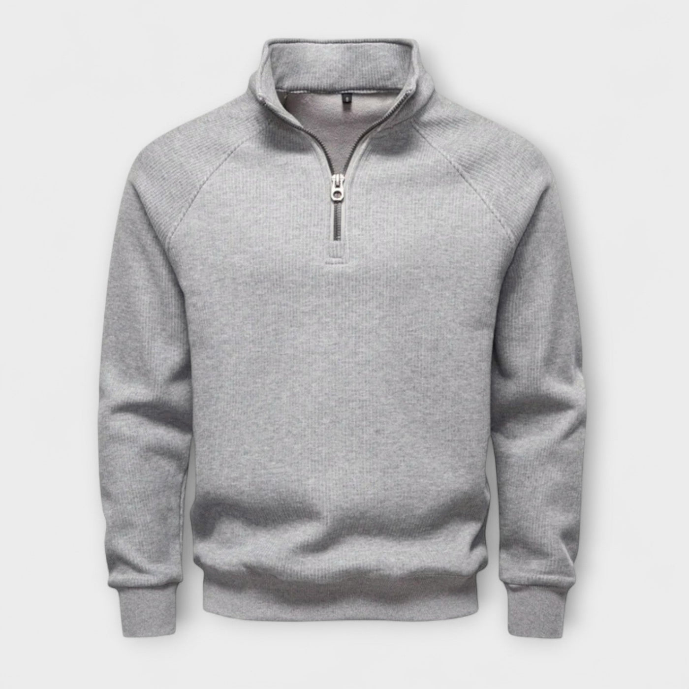 Édouard | Maglione con zip foderato in pile – calore, stile e fiducia per l'inverno