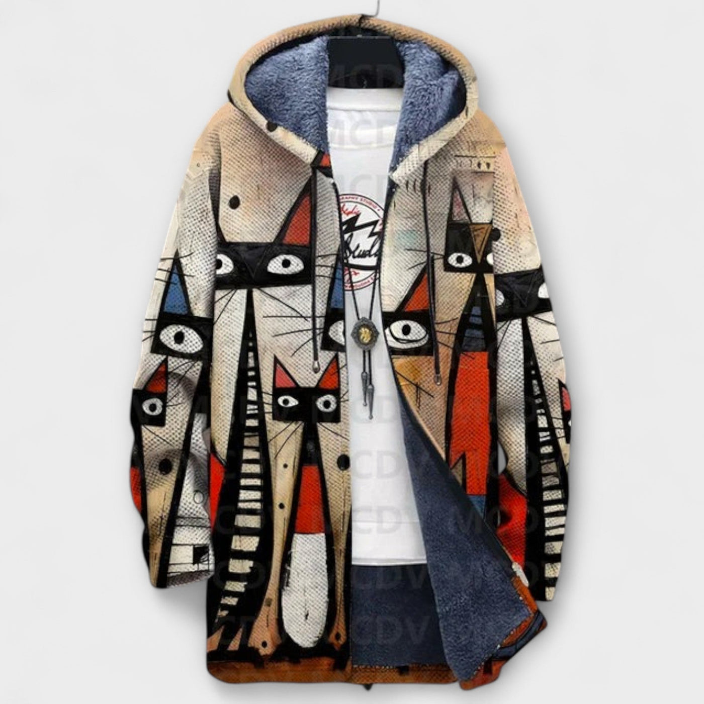 Cardigan di Lusso Ispirato all'Arte