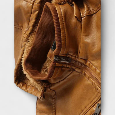 Giacca in Pelle di Lusso