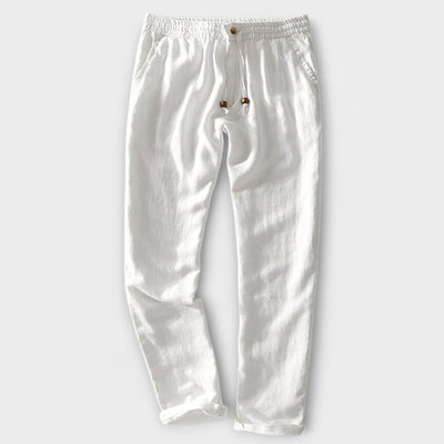 Pantaloni Casual in Lino