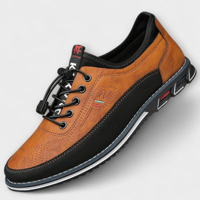 Scarpe Oxford in pelle lavorata