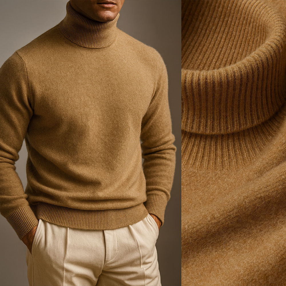 CARRINGTON CASHMERE TURTLENECK