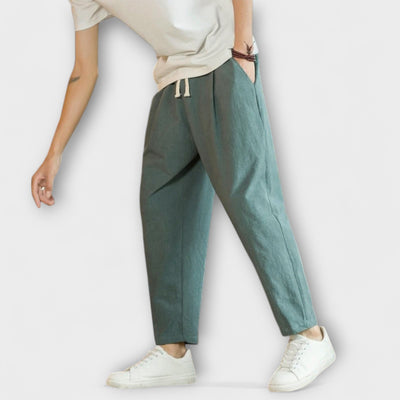 Pantaloni Casual in Cotone
